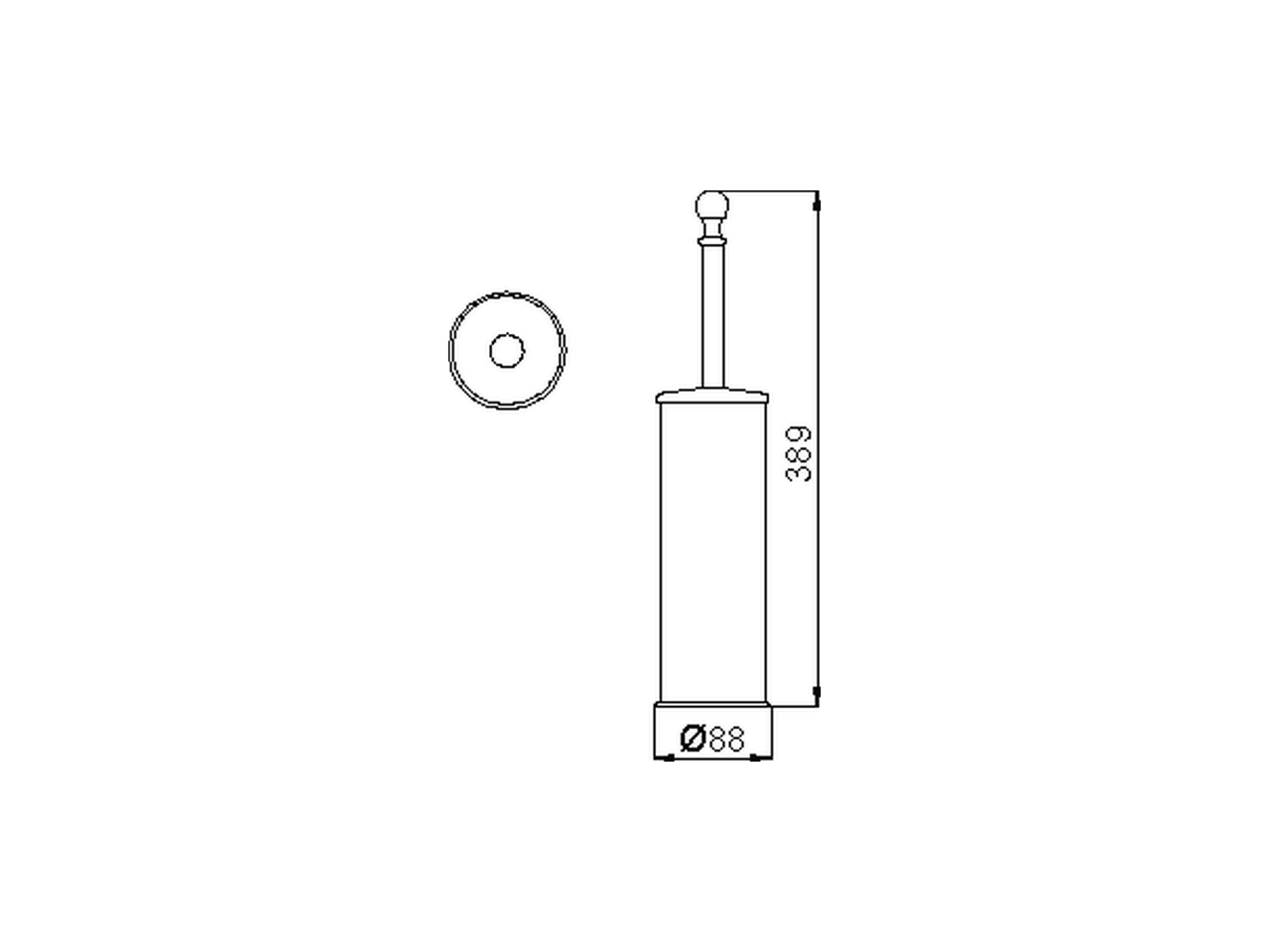 Porta scopino CROISETTE_4040.01H. - v1
