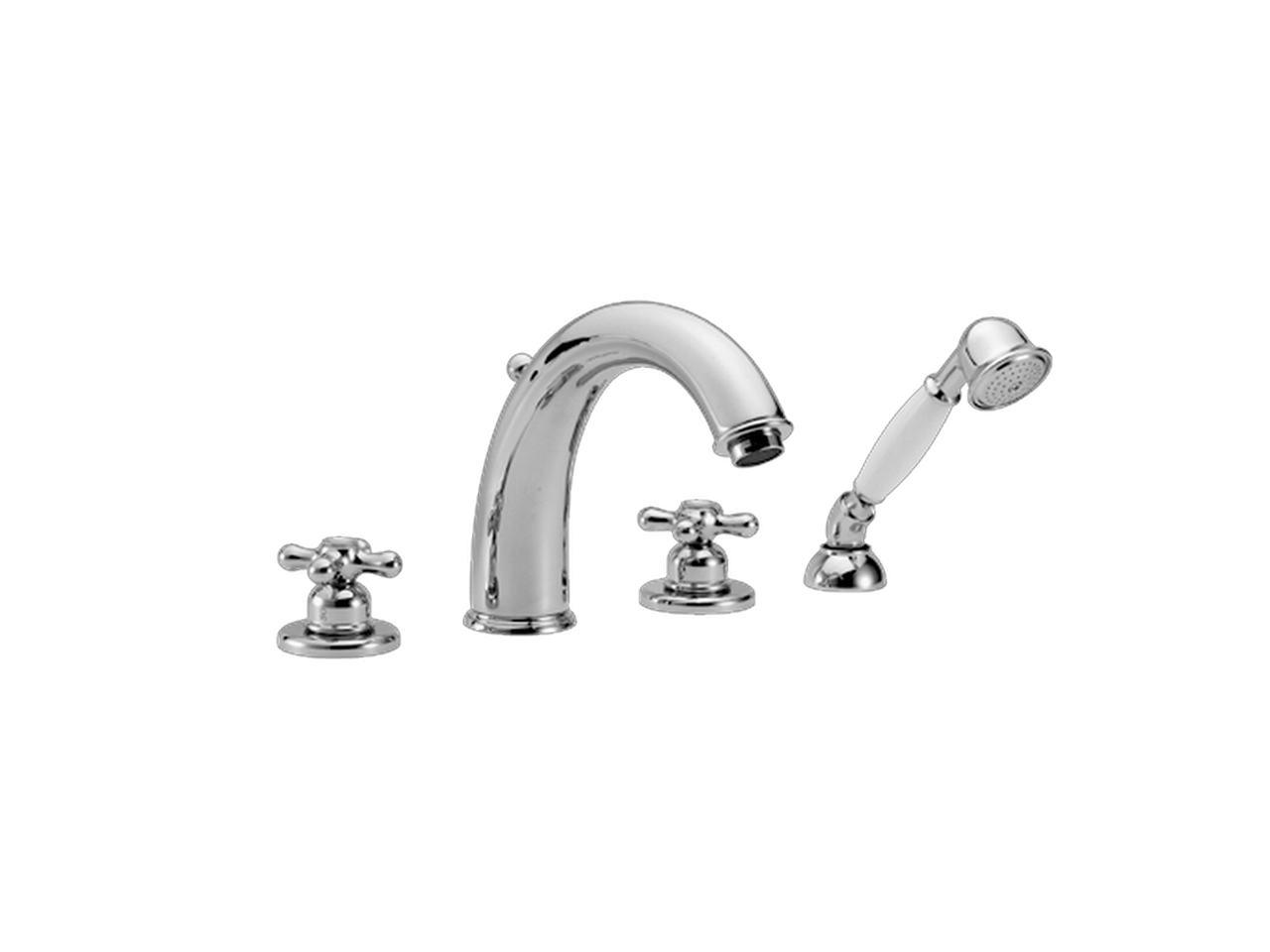 Miscelatore bordo vasca 4 fori CROISETTE_CS000260 - v1