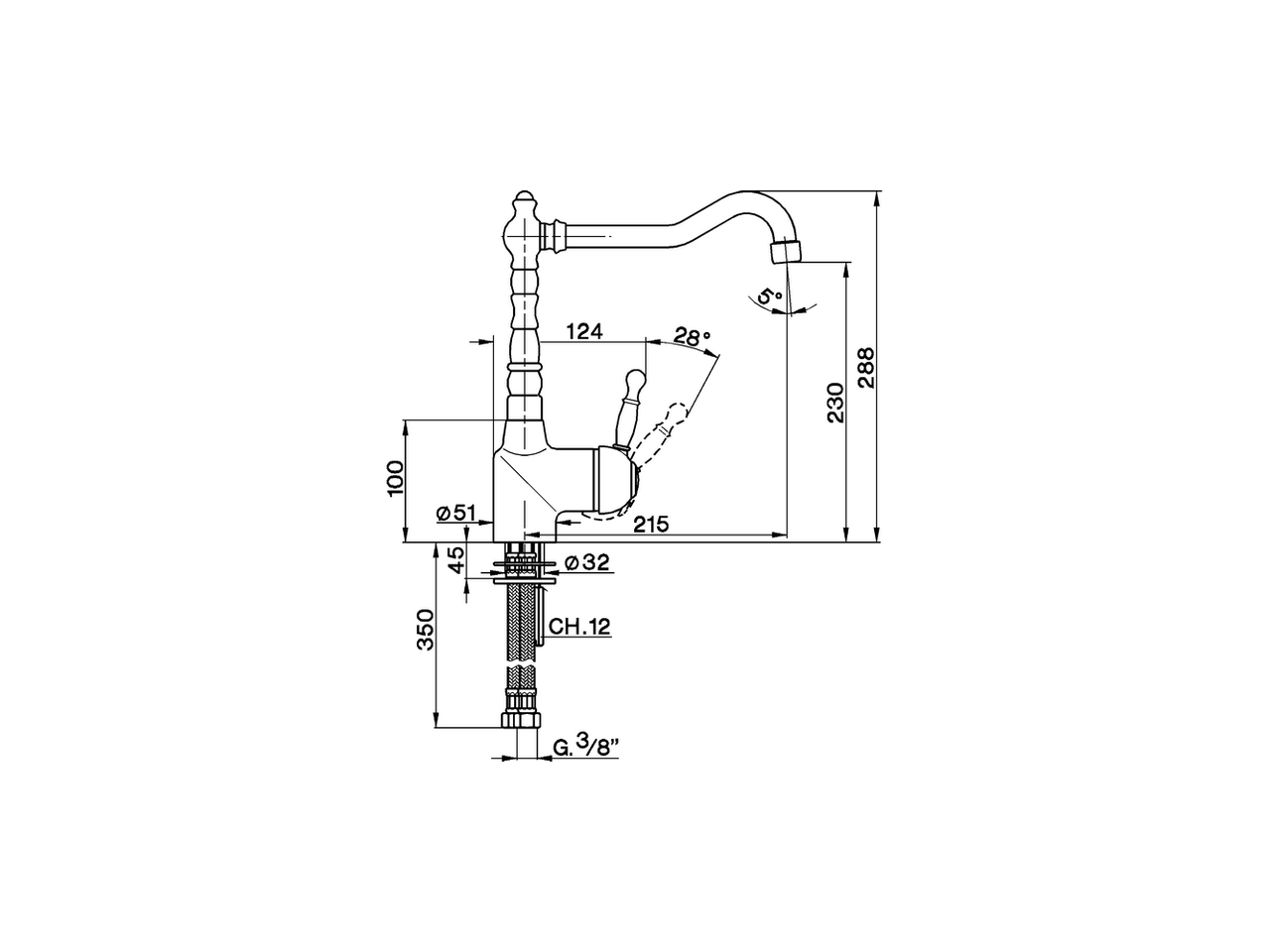 Miscelatore monocomando lavello KITCHEN_AY902530 - v1