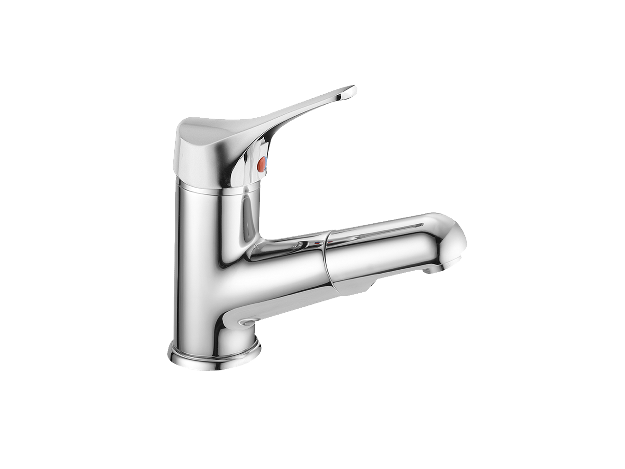 HuberMiscelatore monocomando lavabo docc. estraibile BACCARAT_BC000610