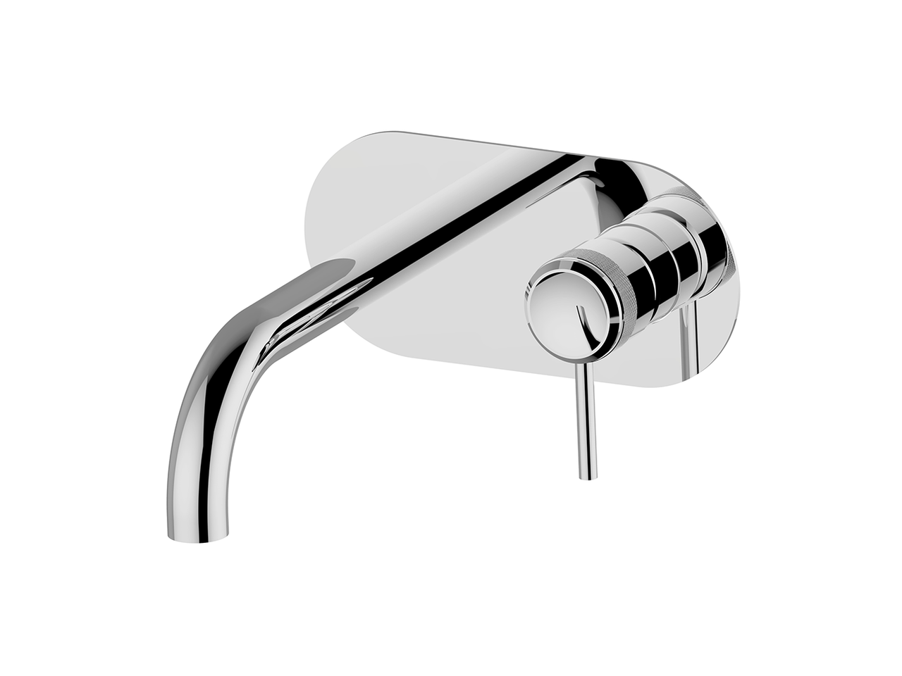 Parte esterna monocomando lavabo a parete CHRONOS_CR00551C - v1