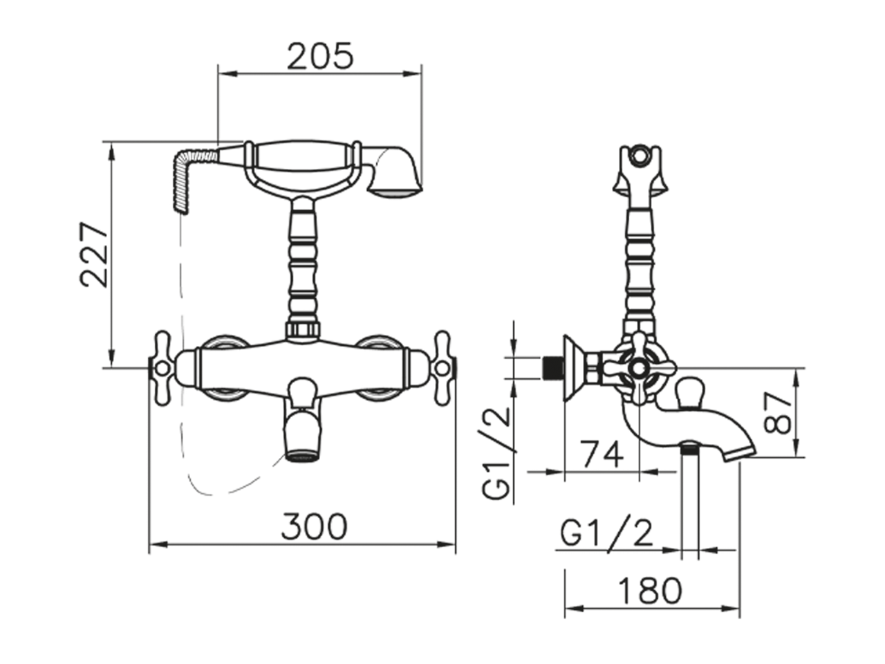 Miscelatore termostatico vasca CROISETTE_CST33010 - v1