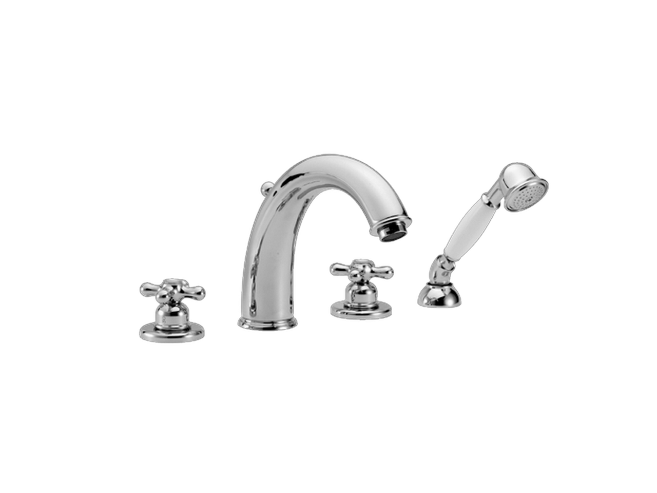 Miscelatore termostatico bordo vasca 4 fori CROISETTE_CST76010 - v1