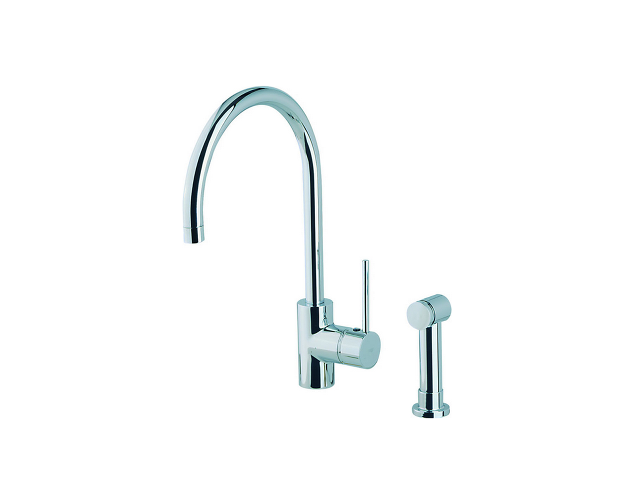 MIscelatore monocomando lavello doccia estraibile KITCHEN_LL404570 - v1