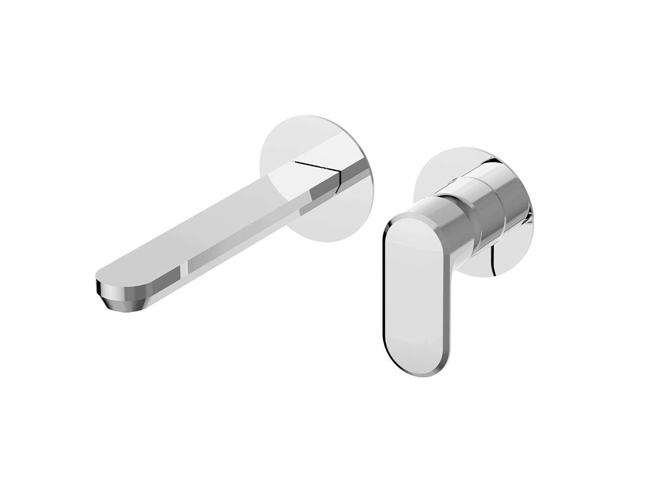 HuberParte esterna monocomando lavabo a parete LEVITY_LY005516