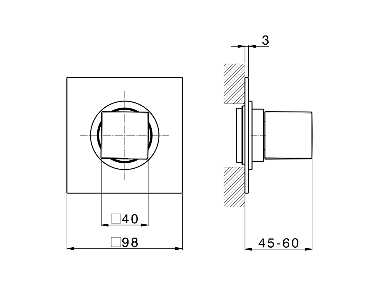 Parte esterna rubinetto NUOVA EGO_NE003310 - v1