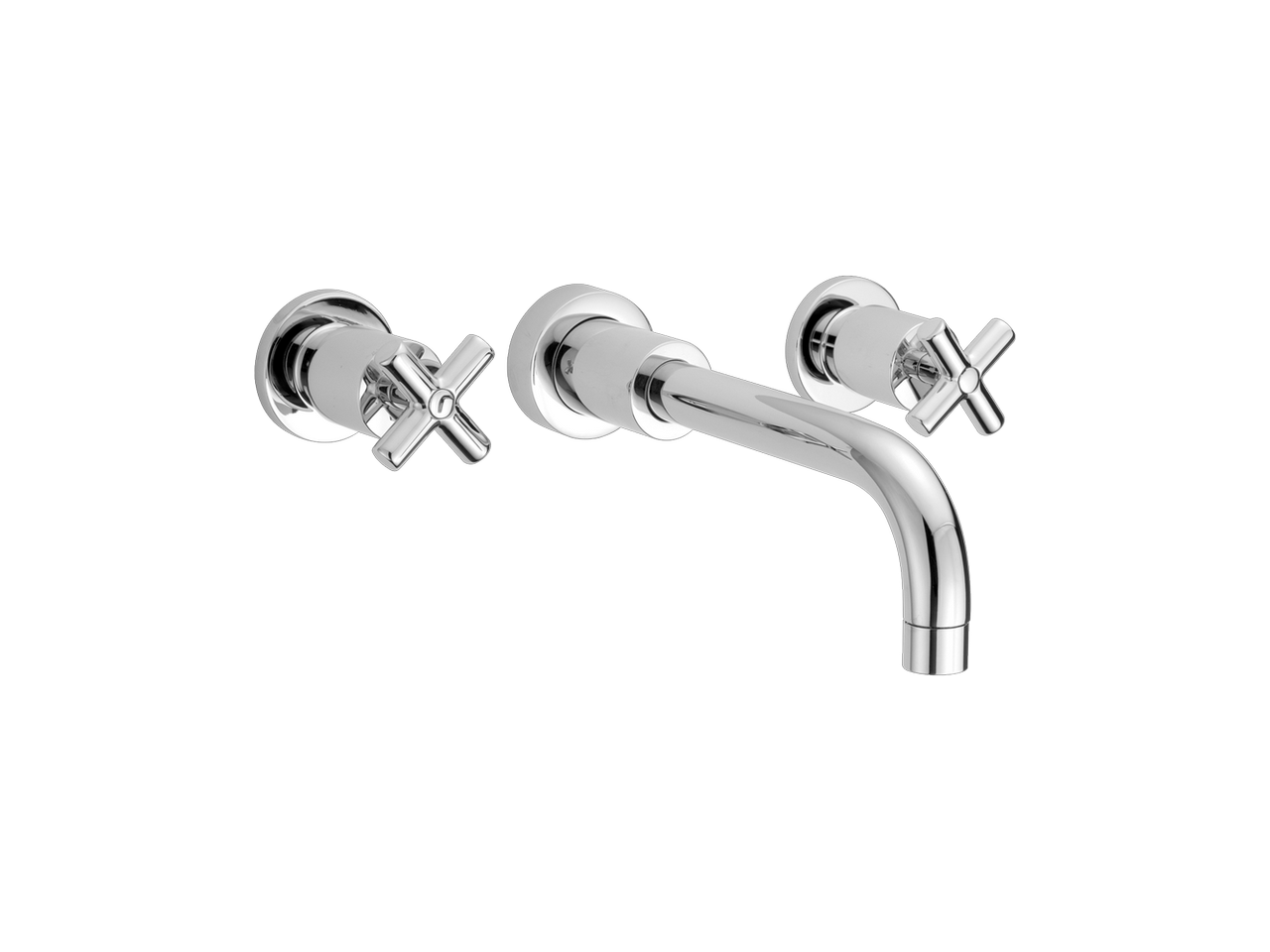 Miscelatore lavabo 3 fori a parete SUITE_SU003510 - v1