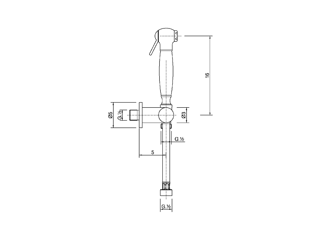 Set doccetta igienica completo IDROSCOPINI_VT007900 - v1