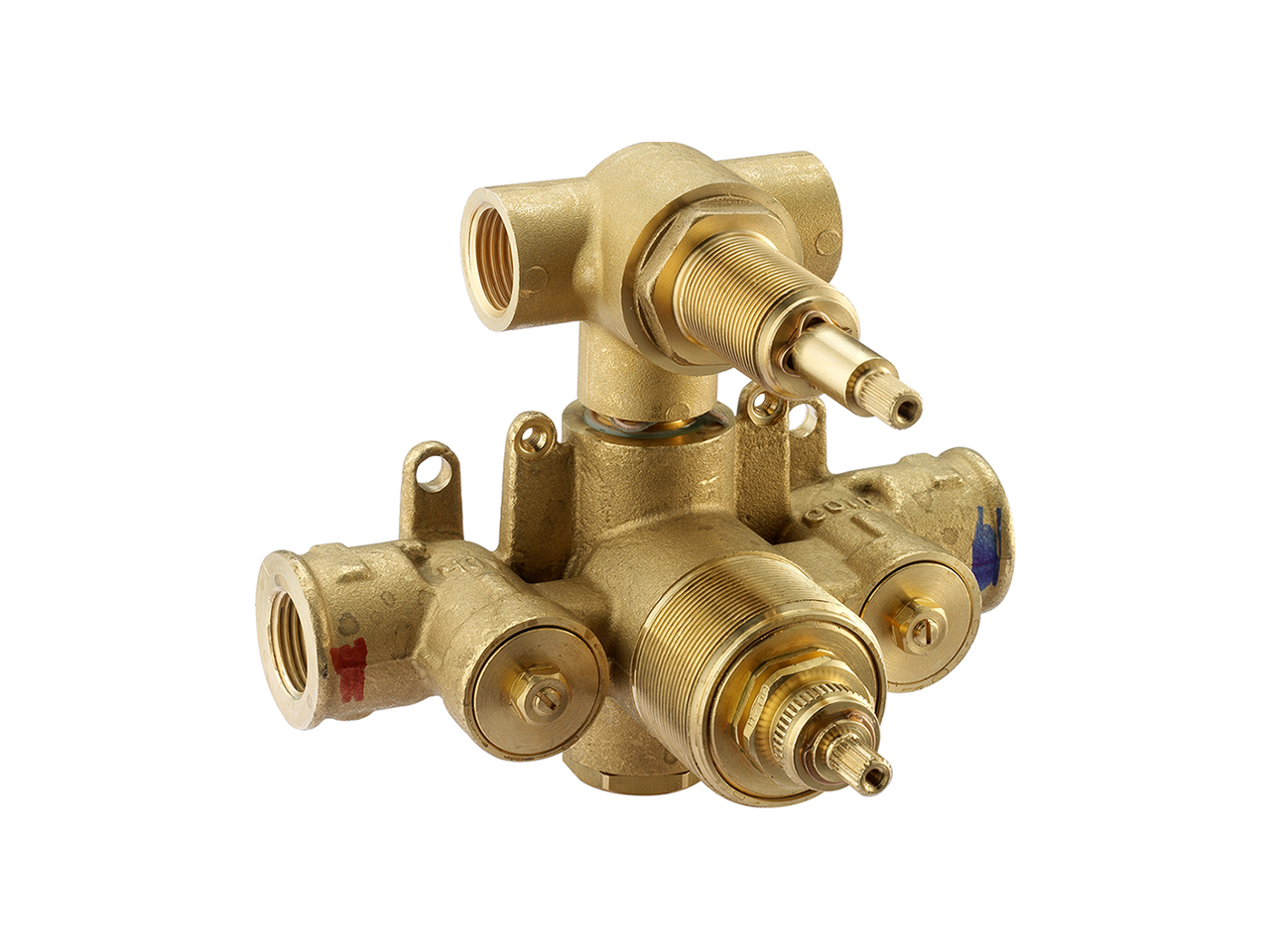 Parte incasso termostatico doccia 2 uscite INCASSO_ZB018100 - v1
