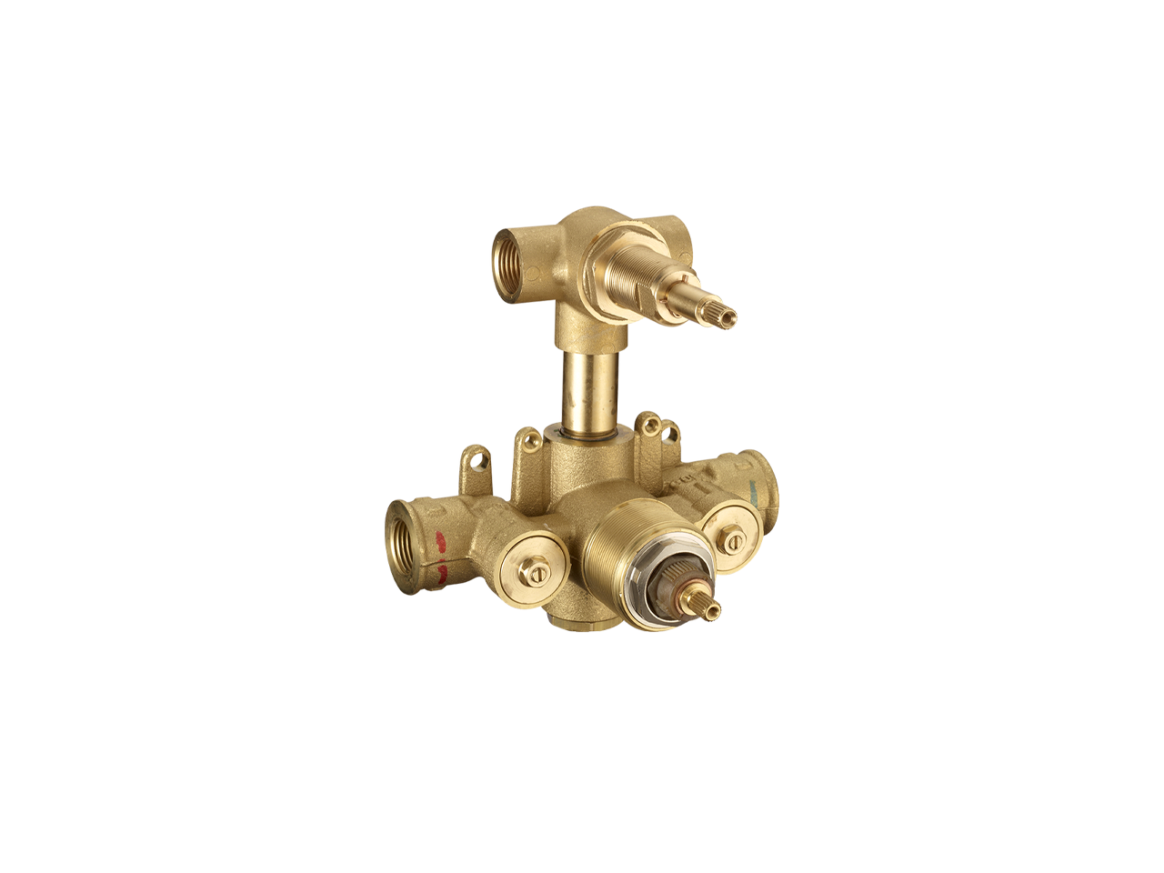 Parte incasso termostatico doccia 2 uscite INCASSO_ZB019100 - v1