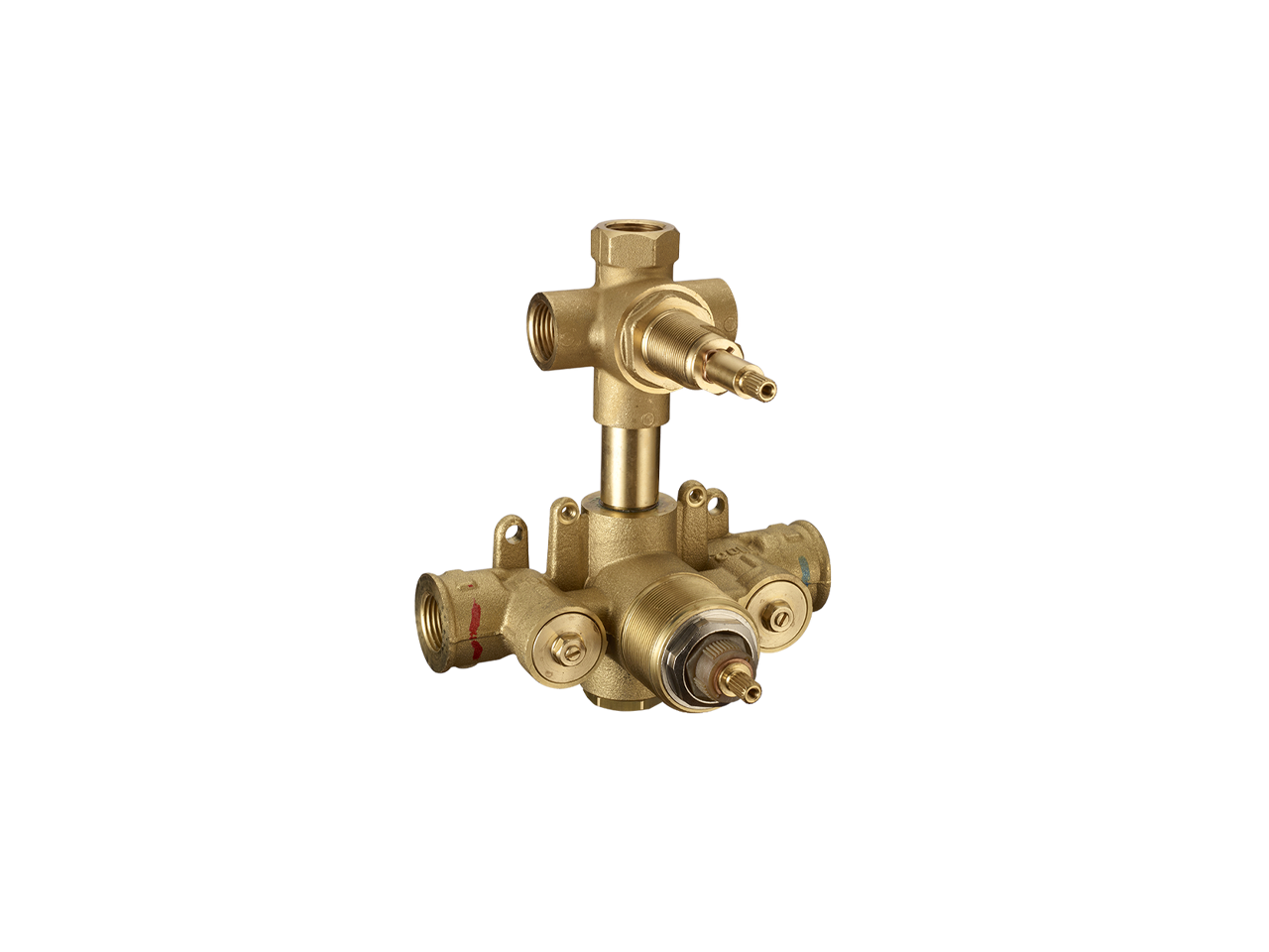 Parte incasso termostatico doccia 3 uscite INCASSO_ZB019200 - v1